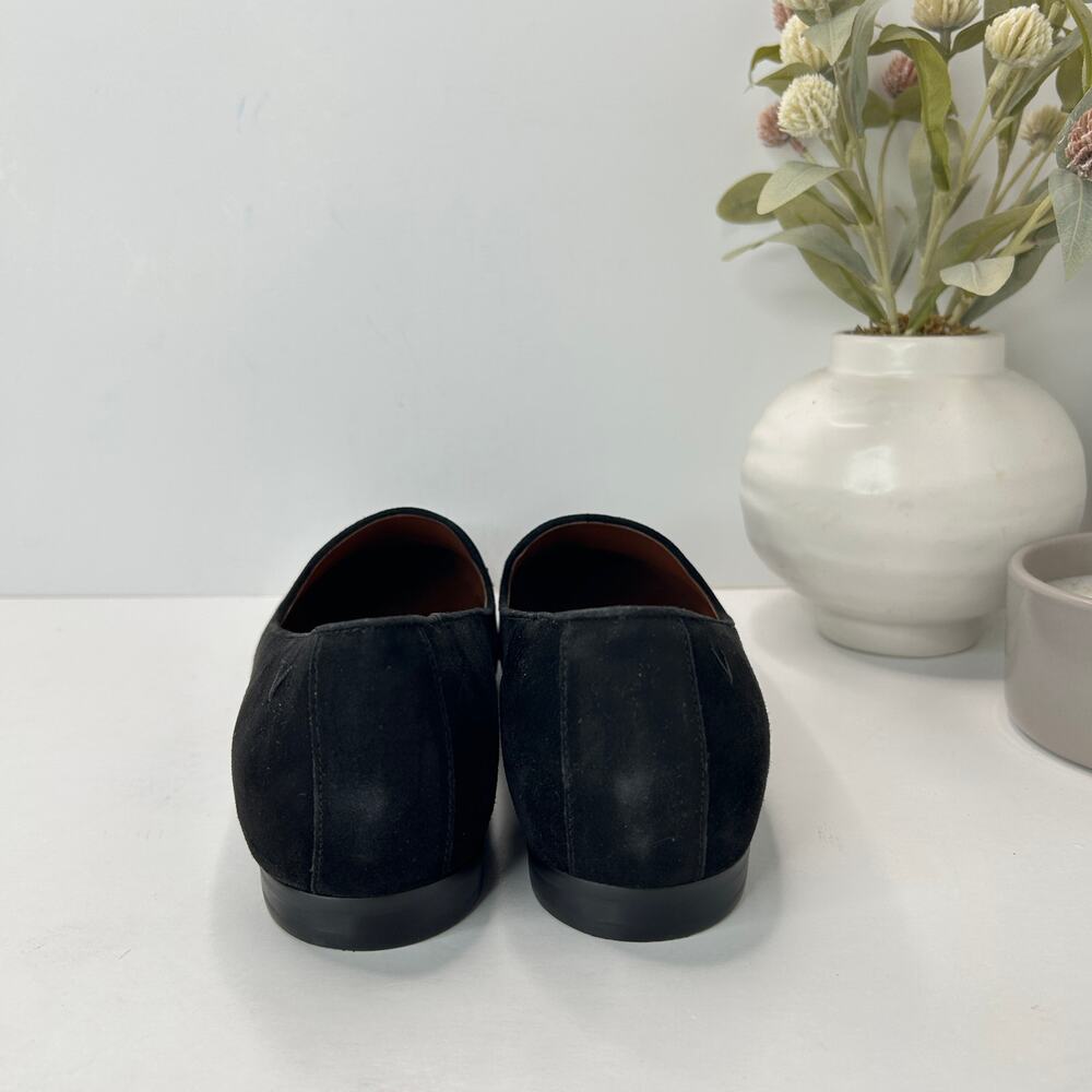 Vionic Willa Slip-on Suede Slip On Flat Black Women's 9.5 M NWOB Comfort Shoe - Picture 5 of 10